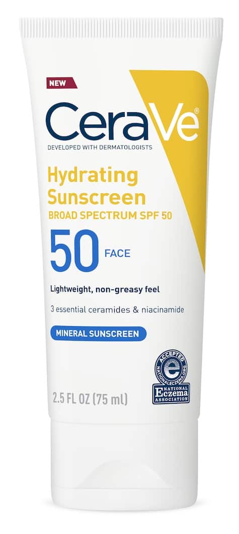 CeraVe Mineral Sunscreen SPF 50 The Best sunscreen