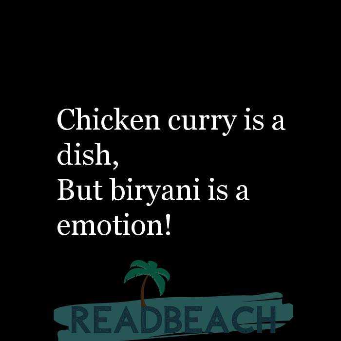 17 Biryani Quotes with Images 📸🖼️ - ReadBeach Quotes