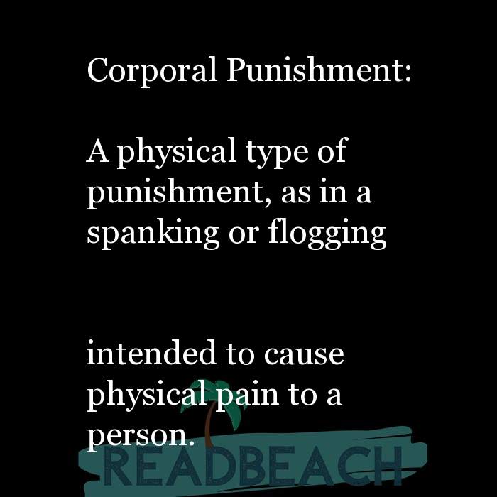 Spanking Pain