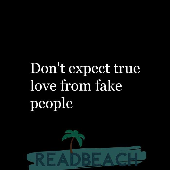 True Love Vs Fake Love - Love Quotes