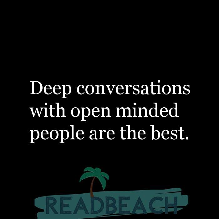 deep conversations ideas