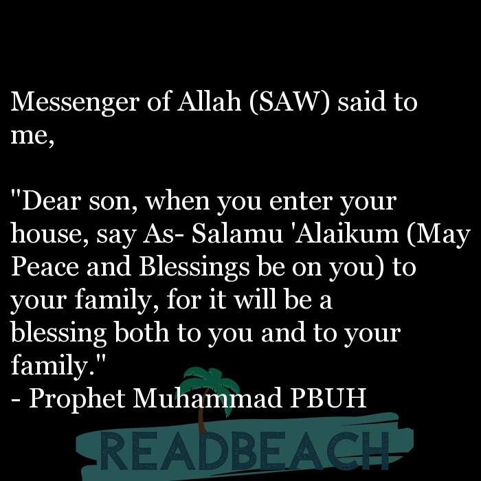 Islamic Quotes 🕋 about Family 👪 - ReadBeach Quotes