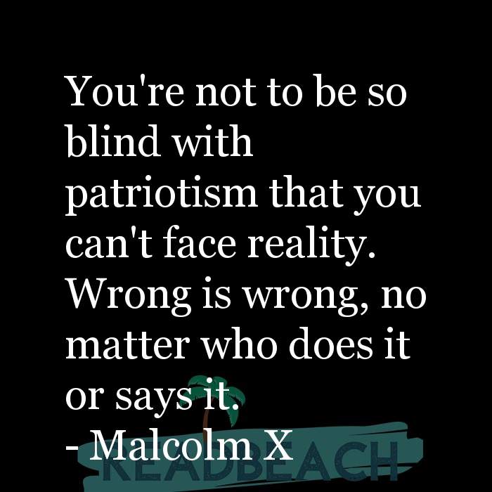 2 Famous Quotes Of Malcolm X With Images Readbeach Quotes