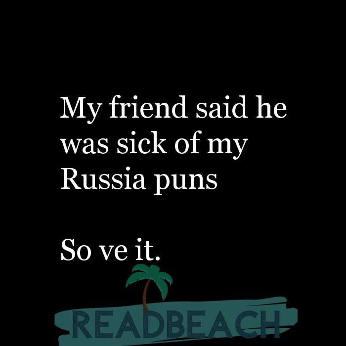 Russian Puns & Russian Jokes - ReadBeach Quotes