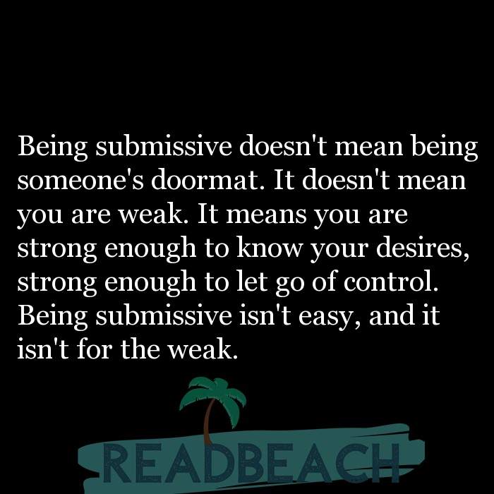 Becoming A Submissive